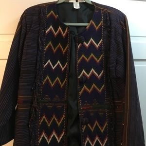 Handmade Guatemalan Jacket - Beautiful Detail